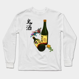 Drink Demon Sake Long Sleeve T-Shirt